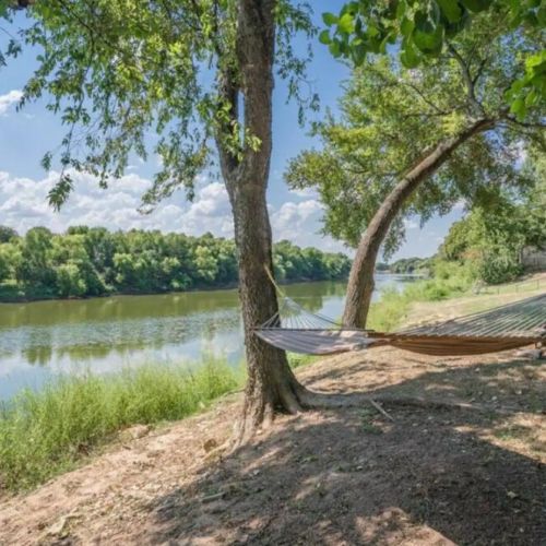 The Brazos River right outside your door