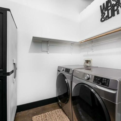 Laundry Room Washer/Dryer available for guest use inside the unit
